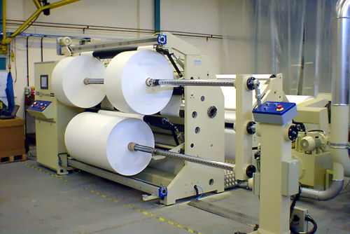 ALPHATWIN duplex slitter rewinder
