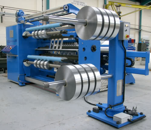 ALPHATWIN duplex slitter rewinder alternate configuration