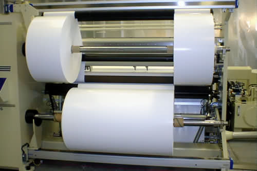 ALPHATWIN duplex slitter rewinder alternate configuration