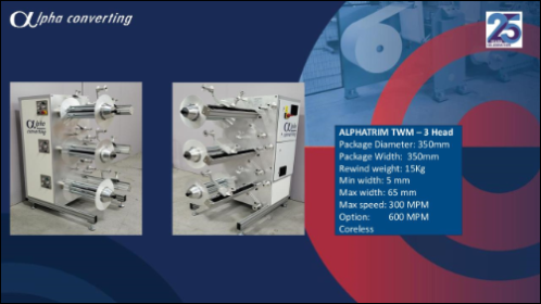 ALPHATRIM 3 HEADED - 2 off