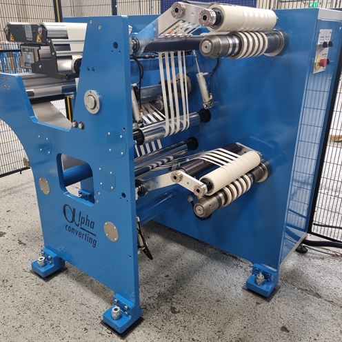 Narrow Web Slitter Rewinders